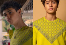 AG3NDA : le pull bandana couleur citron de Daniele dans l’épisode 2×03