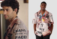 ICI TOUT COMMENCE : la chemise collages de David dans l’épisode 780