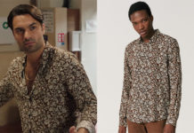 ICI TOUT COMMENCE : la chemise à fleurs de Livio dans l’épisode 767