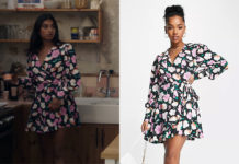 ICI TOUT COMMENCE : la petite robe à fleurs de Deva dans l’épisode 783