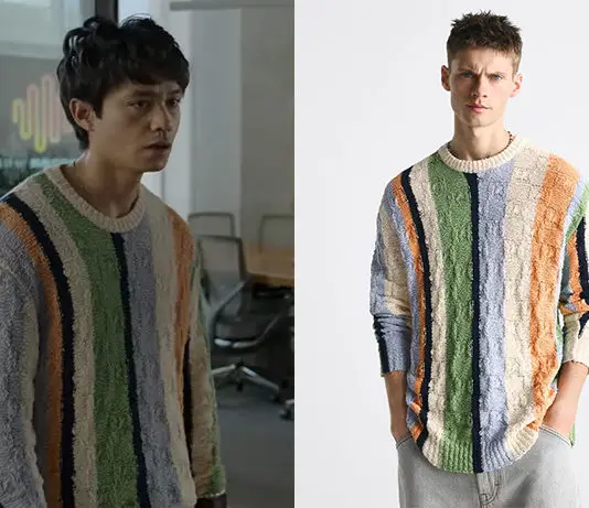 NEON : Felix’s Sweater with contrast stripes in S1E06