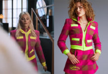 ELITE : le tailleur fuchsia et jaune d’Isadora dans l’épisode 7×08