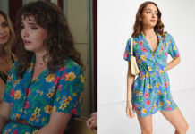 ICI TOUT COMMENCE : le combishort fleuri de Kelly dans l’épisode 767