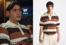 ICI TOUT COMMENCE : le polo en maille à rayures de Léonard dans l’épisode 784