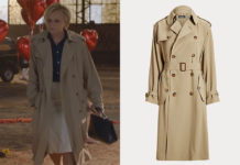 MASTER CRIMES : le trench coat de la professeure Arbus dans l’épisode 1×03