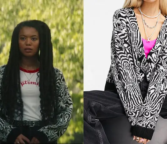 GEN V : Marie’s boxy cardigan in S1E03
