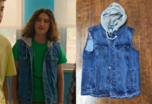 AG3NDA : la veste sans manches en denim de Michele dans l’épisode 2×01