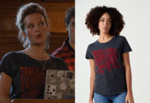 MASTER CRIMES : le t-shirt « Rolling Fever » de Mia dans l’épisode 1×01