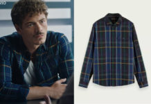 DEMAIN NOUS APPARTIENT : la chemise à carreaux de Valère dans l’épisode 1543