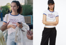 DEMAIN NOUS APPARTIENT : le t-shirt USA de Violette dans l’épisode 1530