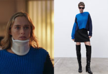 DEMAIN NOUS APPARTIENT : le pull color block en maille d’Adèle dans l’épisode 1567