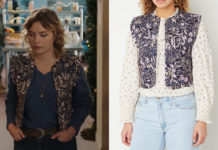 ICI TOUT COMMENCE : le gilet fleuri de Bérénice dans l’épisode 805