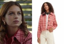 ICI TOUT COMMENCE : la veste rose à carreaux de Clara dans l’épisode 799