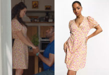 CLEM, Les Retrouvailles : la robe à fleurs de Clem dans le deuxième épisode