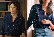 ICI TOUT COMMENCE : la chemise à pois de Clotilde dans l’épisode 799