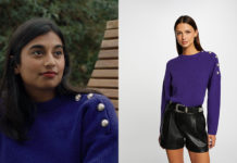 ICI TOUT COMMENCE : le pull avec boutons sur l’épaule de Deva dans l’épisode 807