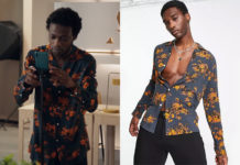 ICI TOUT COMMENCE : la chemise à fleurs orange d’Enzo dans l’épisode 789