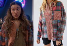 ERIN & AARON : Erin’s Spliced Flannel Shirt in S1E01