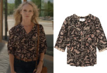 UN SI GRAND SOLEIL : la blouse de Janet dans l’épisode 1268