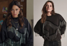 ICI TOUT COMMENCE : le pull à franges de Jasmine dans l’épisode 799