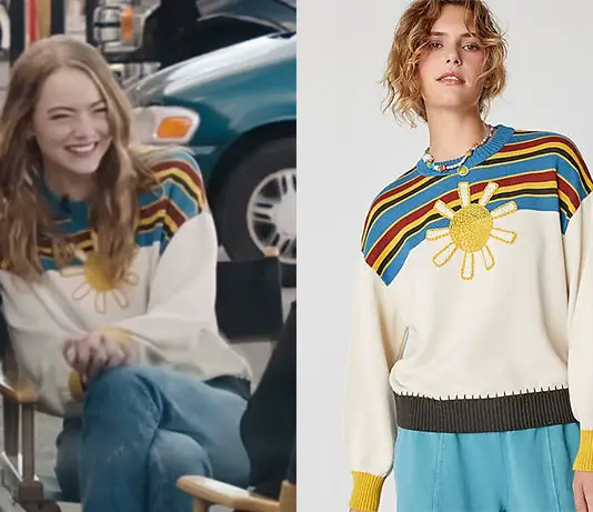 THE CURSE : Whitney’s sun crew neck sweater in S1E01