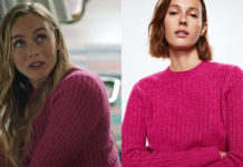 DEMAIN NOUS APPARTIENT : le pull fuchsia d’Adèle dans l’épisode 1582