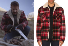 ALEX HUGO : la veste à carreaux d’Alex dans l’épisode 7×03