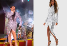 STAR ACADEMY : la robe argentée d’Aurélie Konaté dans le prime du 23 décembre