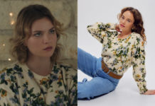 ICI TOUT COMMENCE : le pull à fleurs de Bérénice dans l’épisode 810