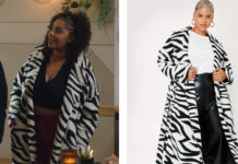 ICI TOUT COMMENCE : le manteau zébré de Billie dans l’épisode 815