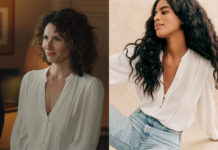 ICI TOUT COMMENCE : la chemise écru de Clotilde dans l’épisode 828