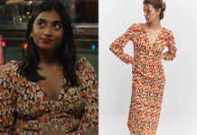 ICI TOUT COMMENCE : la robe fleurie de Deva dans l’épisode 820