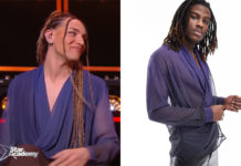 STAR ACADEMY : la chemise cache-cœur de Djebril dans le prime du 30 décembre