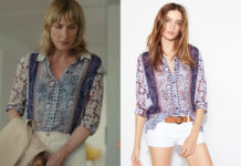 KNOKKE OFF : Jeunesse dorée : la blouse d’Eleonore dans l’épisode 1×03