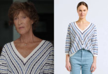 UN SI GRAND SOLEIL : le pull à rayures d’Élisabeth dans l’épisode 1290