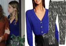 ICI TOUT COMMENCE : la tenue de Lætitia dans l’épisode 818