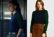 DEMAIN NOUS APPARTIENT : le pull bleu et vert de Sara dans l’épisode 1571