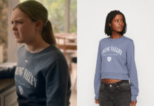 DOUBLE PIÈGE : le sweat « Spring Valley » d’Abby dans l’épisode 1×06