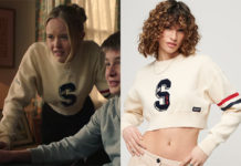 DOUBLE PIÈGE : le pull court avec un S d’Abby dans l’épisode 1×03