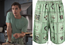 QUEER EYE : Antoni’s silk sketch-print boxer shorts in S8E03