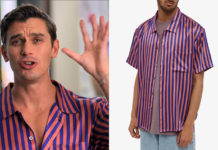 QUEER EYE : Antoni’s striped in shirt S8E01