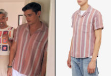 QUEER EYE : Antoni’s striped shirt in S8E05