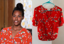 QUEER EYE : Ariel’s floral blouse in S8E01