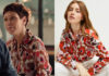 PLUS BELLE LA VIE ENCORE PLUS BELLE : la chemise à fleurs rouge de Babeth dans l’épisode 5