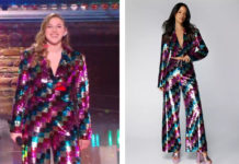 STAR ACADEMY : la tenue à carreaux et sequins d’Héléna au prime du 27 janvier