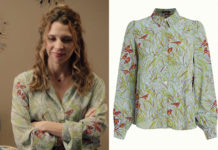 PLUS BELLE LA VIE ENCORE PLUS BELLE : la chemise oiseaux de Léa dans l’épisode 5