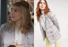 DEMAIN NOUS APPARTIENT : la veste à carreaux de Lilou dans l’épisode 1594