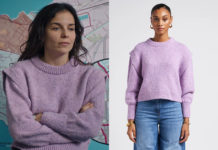 DEMAIN NOUS APPARTIENT: le pull violet de Roxane dans l’épisode 1595