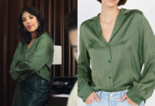 DEMAIN NOUS APPARTIENT : la chemise verte de Soraya dans l’épisode 1610