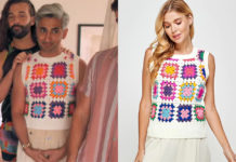 QUEER EYE : tan’s crochet sweater in S8E05